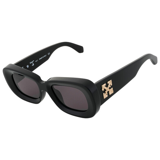 Off-White Carrara Grey Rectangular Unisex Sunglasses OERI030