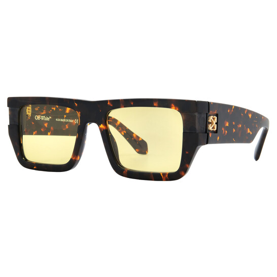 Off-White CHESTER Camel Square Unisex Sunglasses OERI149