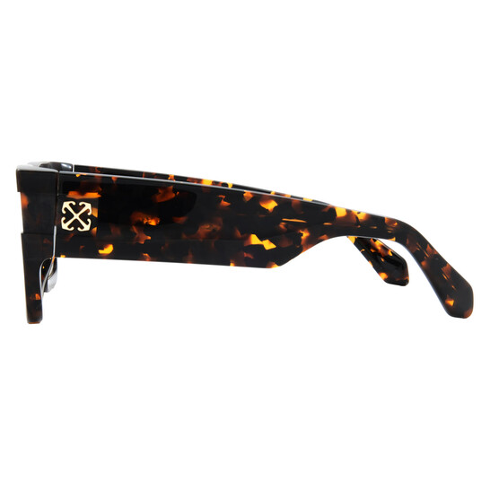 NEW OFF-WHITE SUNGLASSES HAVANA UNISEX EYEWEAR OFF-WHITE OERI149 CHESTER 6062 Off-White CHESTER Camel Square Unisex Sunglasses OERI149  main image 4