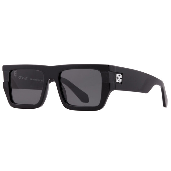 4444 Off-White CHESTER Dark Grey Square Unisex Sunglasses OERI149