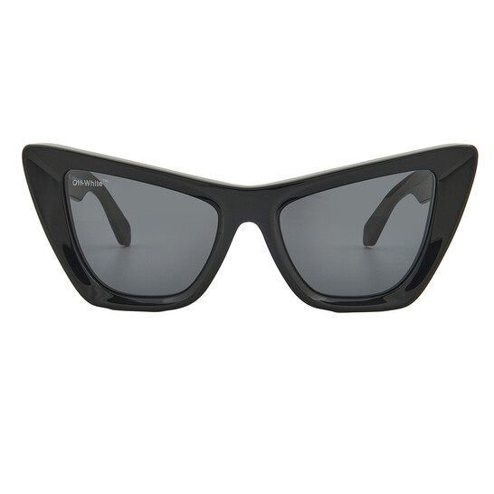 Off-White Edvard Dark Grey Cat Eye Ladies Sunglasses OERI045  display picture 1
