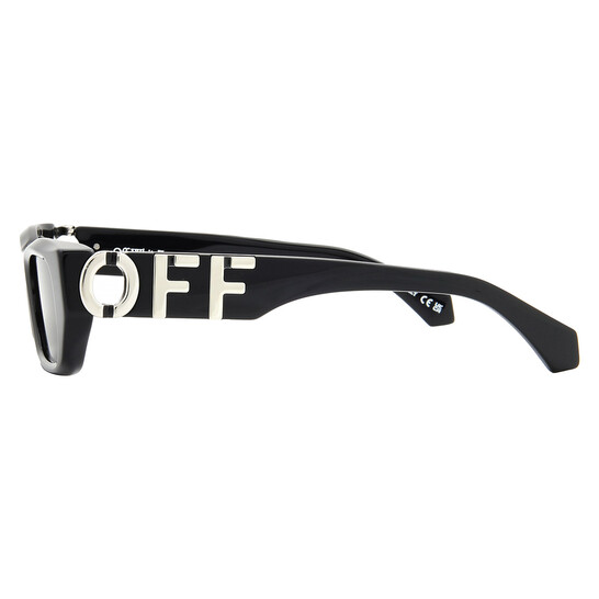 Off-White FILLMORE Dark Grey Rectangular Unisex Sunglasses  display picture 3