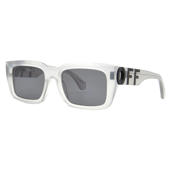 Off-White HAYS Dark Grey Square Unisex Sunglasses OERI125 Off-White HAYS Dark Grey Square Unisex Sunglasses OERI125
