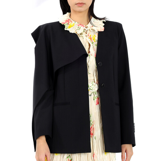 アウターその他 Off-White Woman Blazer Black OWEF108S23FAB001 1000 Off-White c/o Virgil Abloh Blazers, sport coats and suit
