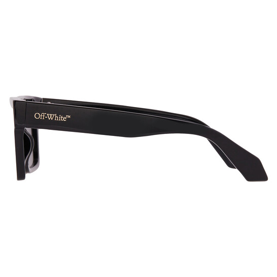 Off-White OERI109 LAWTON 1307 Sunglasses Black Square Frame, Dark Grey Lenses Off-White LAWTON Dark Grey Square Unisex Sunglasses OERI109  main image 4