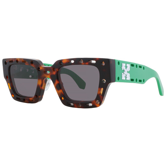 Off-White Mercer Full SMoke Square Sunglasses OERI026 6007  display picture 1