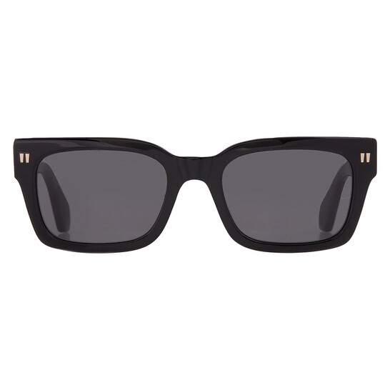 Off-White MIDLAND Dark Grey Square Unisex Sunglasses OERI108  display picture 3