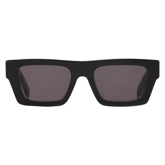 Off-White OREGON Dark Grey Square Unisex Sunglasses OERI145 1007