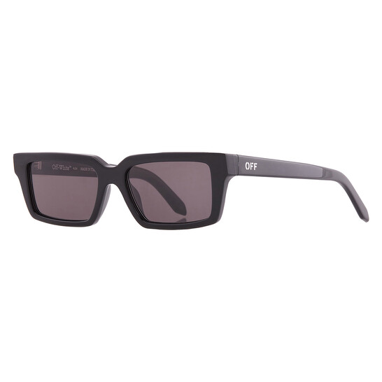 Off-White WARREN Dark Grey Rectangular Unisex Sunglasses  display picture 2