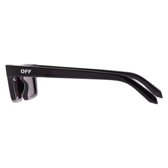 Off-White WARREN Dark Grey Rectangular Unisex Sunglasses 