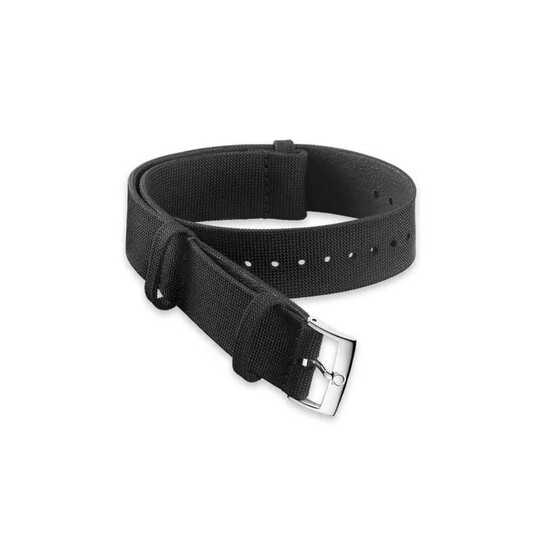 OMEGA 純正　NATO 20ミリ Omega 20mm Black Fabric NATO Watch Strap O031ZSZ002063