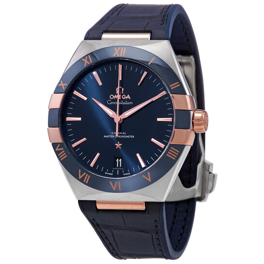Omega Constellation Automatic Chronometer Blue Dial Men's Watch