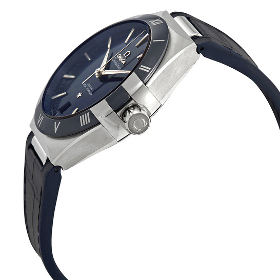 Omega Constellation Automatic Chronometer Blue Dial Men's