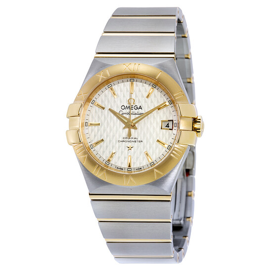 Omega Constellation Automatic Siver Dial Men's Watch