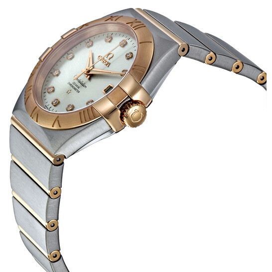 Omega Constellation Chronometer Automatic Silver Dial Watch 123.20