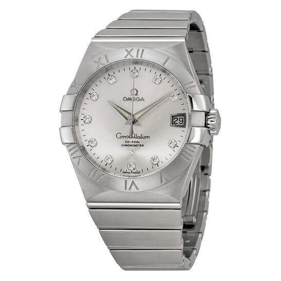 Omega Constellation Chronometer Automatic Silver Dial Men's Watch 12310382152001 - 546x546