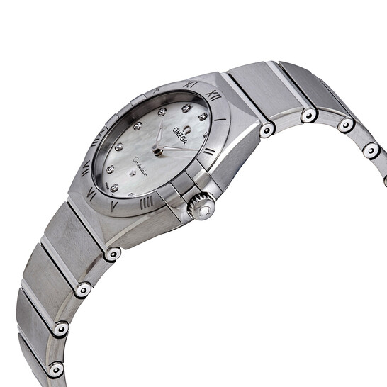 Omega Constellation Manhattan Diamond Mother of Pearl Dial Ladies Watch 131.10.28.60.55.001 - 546x546 Image #2