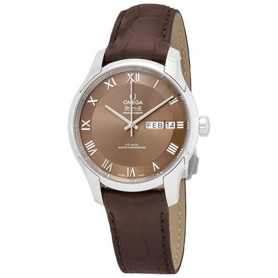 Omega De Ville Automatic Brown Dial Men's Watch - Main Image