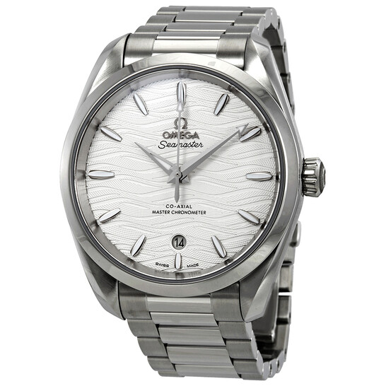Omega OmegaSeamaster Aqua Terra Automatic Chronometer Silver Dial Ladies Watch 220.10.38.20.02.003