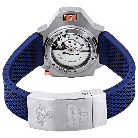 Omega Seamaster Lefty Automatic Blue Lacquered Dial Men's Watch