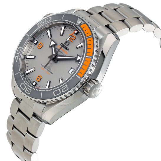 時計 Omega Seamaster TITANE Omega Seamaster Planet Ocean Titanium Chronometer Automatic