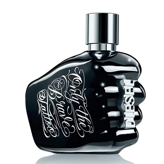 【美品】DIESEL ONLY THE BRAVE Diesel Only The Brave Tatoo / Diesel EDT Spray 2.5 oz (m
