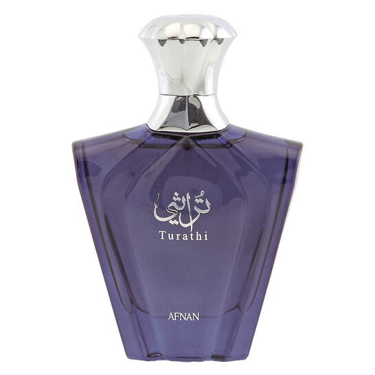 Afnan Open Box - Afnan Men's Turathi Blue EDP Spray 3.0 oz