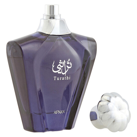 Afnan Open Box - Afnan Men's Turathi Blue EDP Spray 3.0 oz