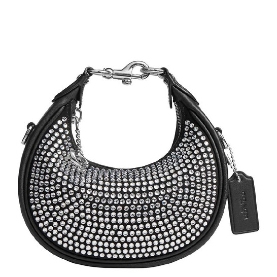 Open Coach Handbag Coach Open Box - Coach Jonie Crystal Embossed Crossbody Bag CW574 LHBLK ...