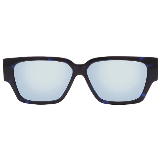 Dior Open Box Dior CD DIAMOND S5F Blue Mirror Square Men's