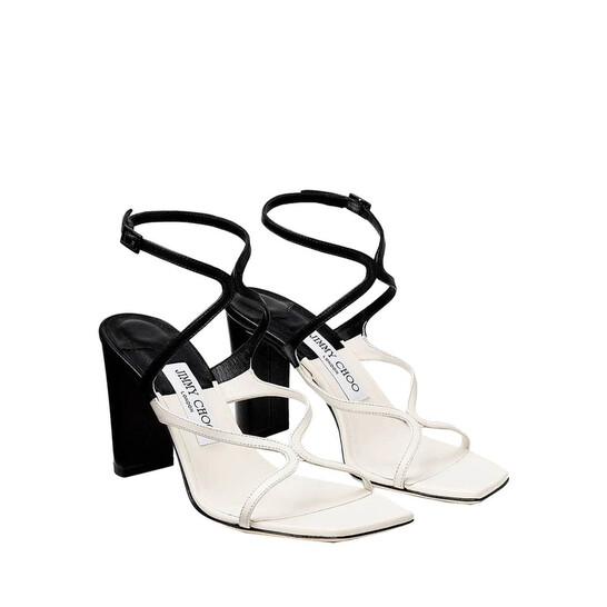 Jimmy Choo Open Box - Jimmy Choo Azie 85 Nappa Leather Sandals