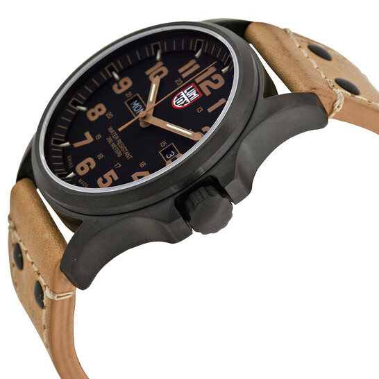 Luminox Open Box Luminox Atacama Field Day Date Light Brown