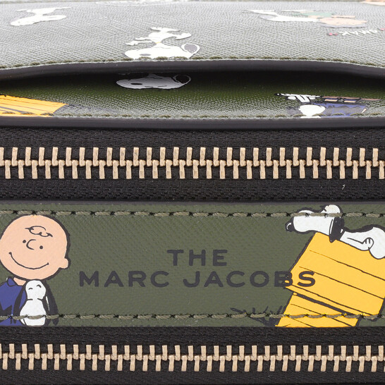 Marc Jacobs Open Box - Marc Jacobs Dark X Peanuts Green Multi The
