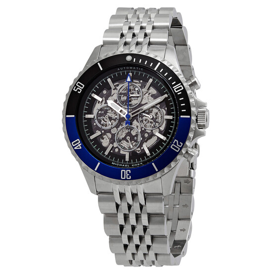 Michael Kors Open Box - Michael Kors Bayville Automatic Black