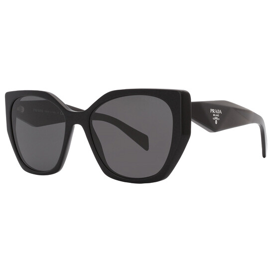 Prada Open Box - Prada Grey Butterfly Ladies Sunglasses PR