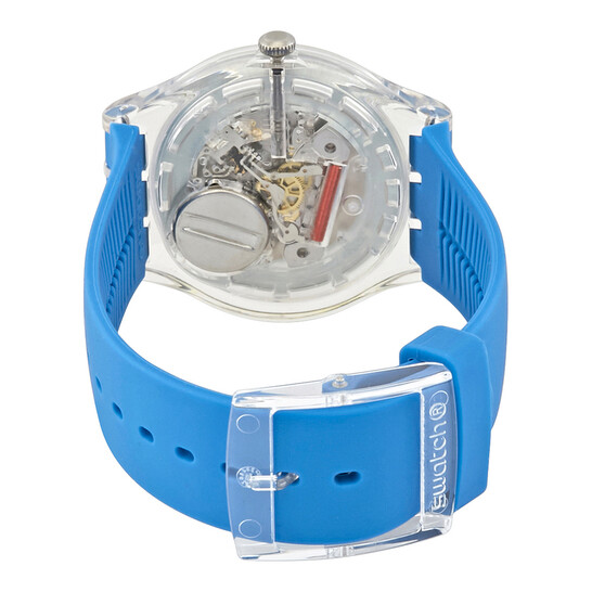 SWATCH スウォッチ 腕時計 ニュージェント ポーラブルー SUOK711 Amazon.co.jp: [スウォッチ] 腕時計 New Gent (ニュージェント