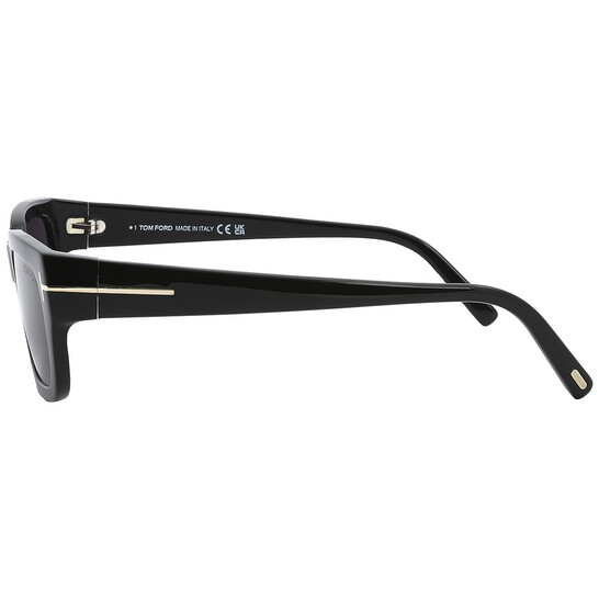 Tom Ford Open Box - Tom Ford Ezra Smoke Rectangular Unisex  display picture 2