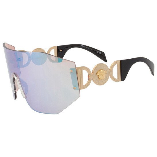 Versace Open Box - Versace Pink Mirrored Blue Shield Unisex  display picture 2
