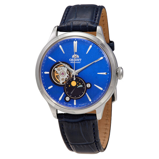 Orient Orologio Meccanico Automatico Uomo RA-AK0601L10B – Quadrante Blu E Cinturino Acciaio