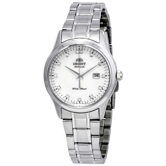Orient Charlene Automatic Crystal White Mother of Pearl Dial  display picture 2