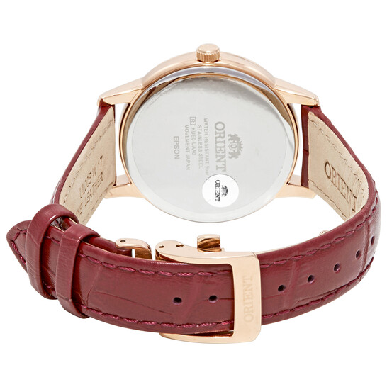 Orient Classic Sun and Moon Open Heart Ladies Watch RA