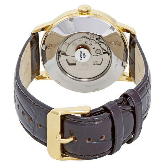 Orient Esteem II Open Heart Automatic White Dial Men's Watch