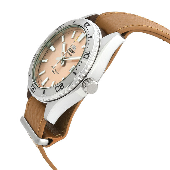 アオ Orient Sports Automatic Apricot Dial Men's Watch RA-AC0Q05P10B