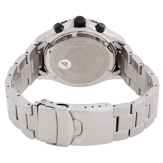 Orient Sports Solar Powered Chronograph Blue Dial Batman Bezel