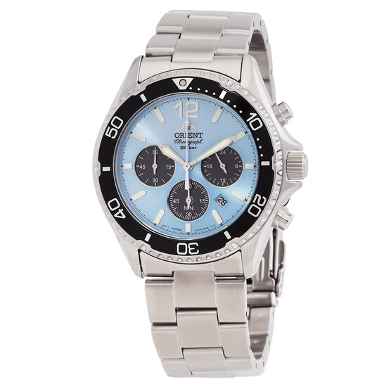 Orient Sports Solar Powered Chronograph Men's Watch RA-TX0206L
