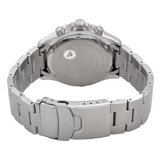 Orient Sports Solar Powered Chronograph White Dial Men's Watch RA