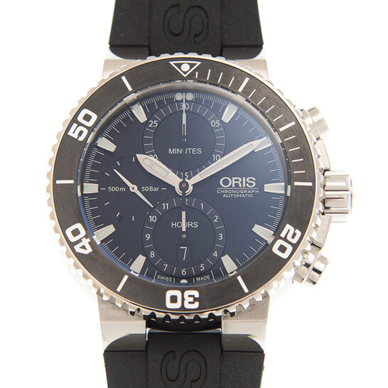 Oris Aquis Chronograph Automatic Black Dial Unisex Watch 774 7655 4154 4 26 34EB Oris Aquis Chronograph Automatic Black Dial Unisex Watch 774 7655 4154 4 26 34EB - 546x546 Image #2