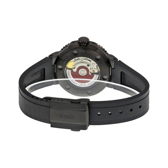 ブラックオプス2 Oris Aquis Date Automatic 36mm Black Dial Black Rubber Watch 733