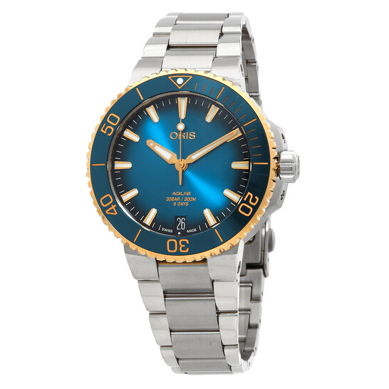 Oris Aquis Date Automatic Blue Dial Men's Watch 01 400 7769 6355