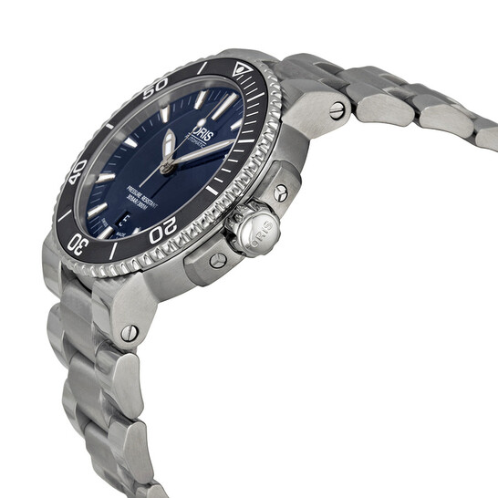 Oris Aquis Date Blue Dial Stainless Steel Men's Watch 733-7653
